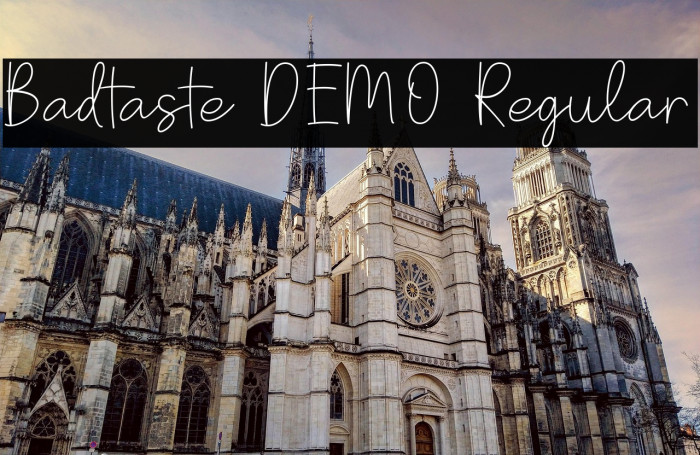 Badtaste DEMO Regular Example 3