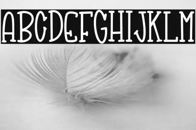 Badumsquish [personal use only Font examples