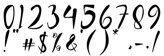 Badut Font OTHER CHARS