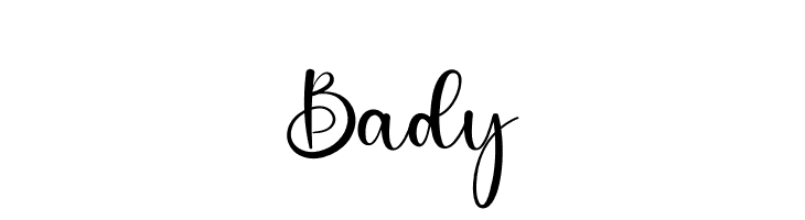 Bady  Fuentes Gratis Descargar