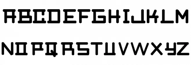 Bae خط أحرف صغيرة