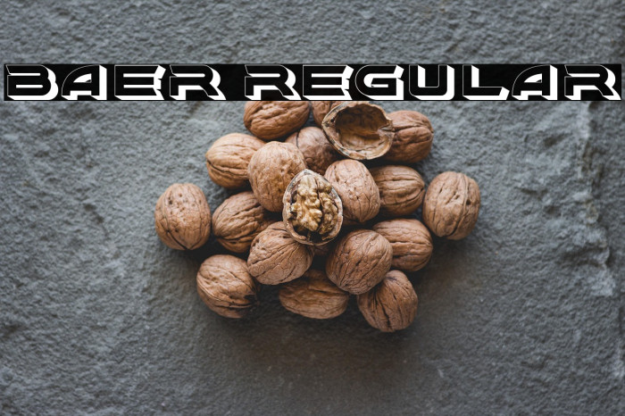 Baer Regular Example 2