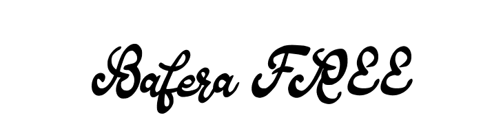 Bafera FREE  免费字体下载