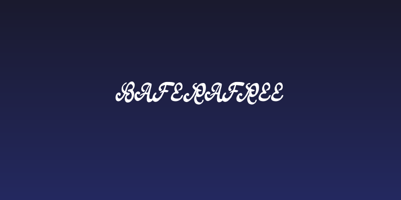 BaferaFREE Social Header