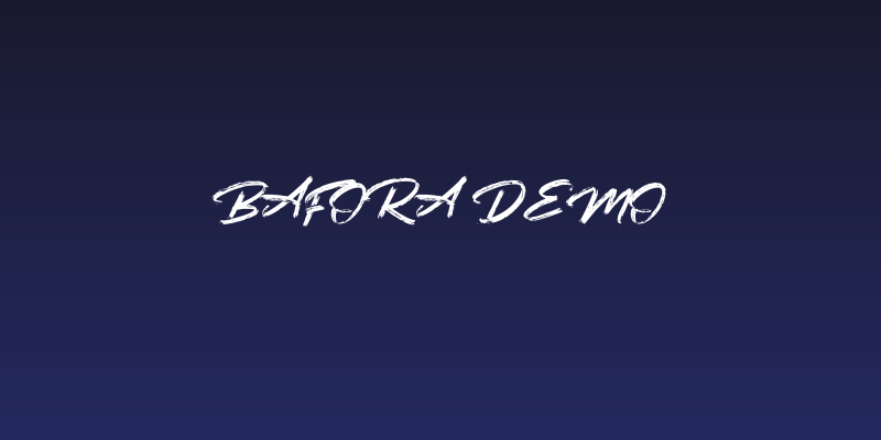 Bafora Demo Social Header