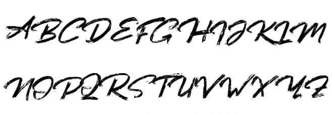 BaforaDemo Шрифта ВЕРХНИЙ