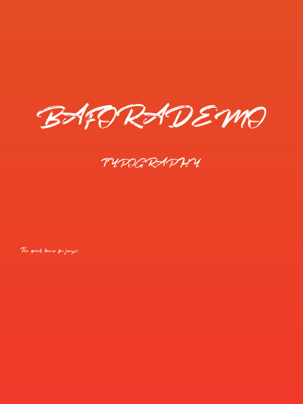 BaforaDemo Poster