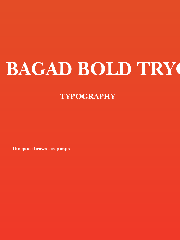 Bagad Bold Tryout Poster