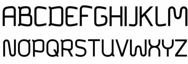 Bagadek Font Litere mari