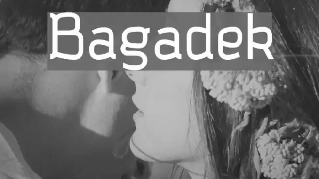 Bagadek Font examples