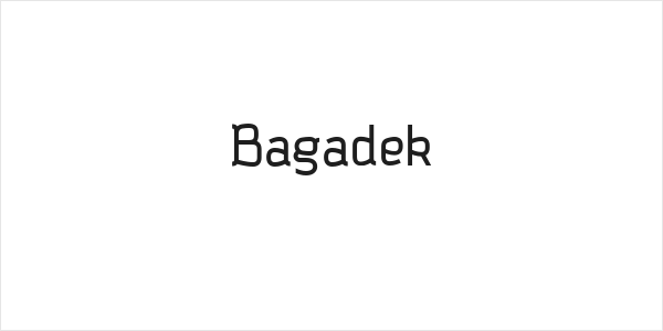 Bagadek Logo