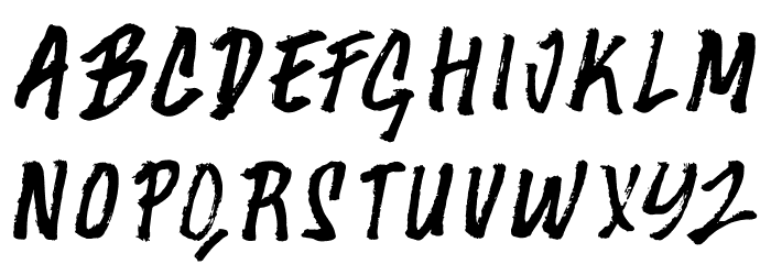 Bagato Font LOWERCASE