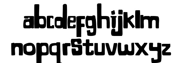 Bagayaga Font LOWERCASE