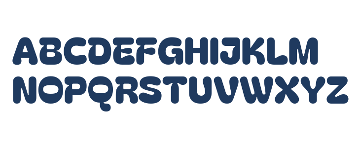 Bagel Fat One Regular Uppercase