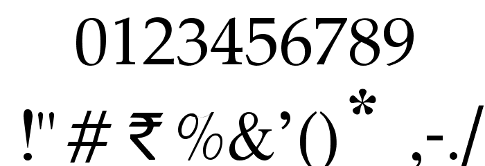 Bagga 83 EN Pravin v1.00 Font OTHER CHARS