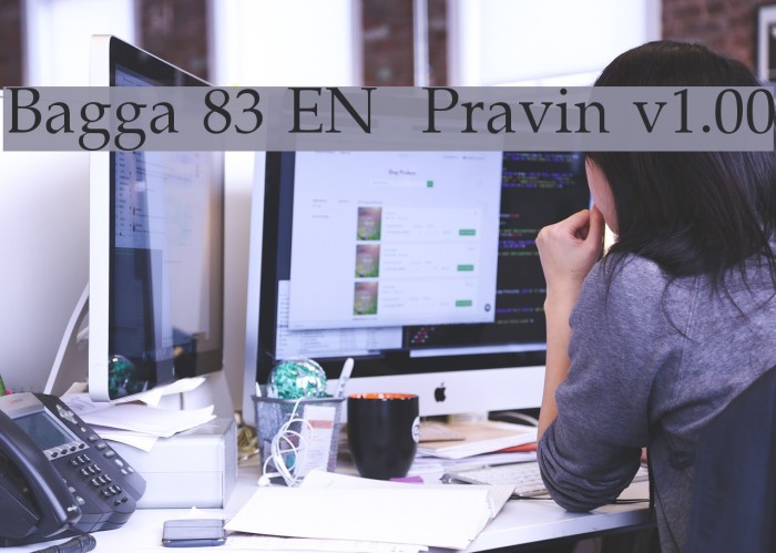 Bagga 83 EN Pravin v1.00 Font examples