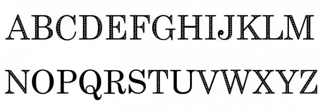 Bagga 84 EN Pravin-Eco v1.00 Schriftart Groß