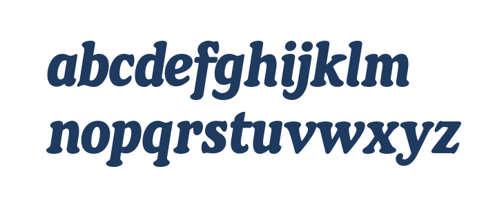 Baggy DEMO Italic Lowercase