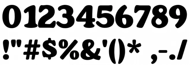 Baggy DEMO Regular Font OTHER CHARS