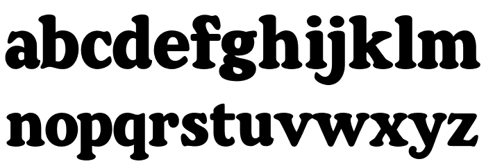 Baggy DEMO Regular Font LOWERCASE