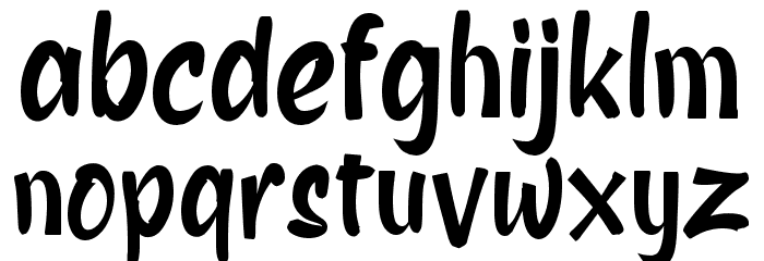 Bagian Font LOWERCASE