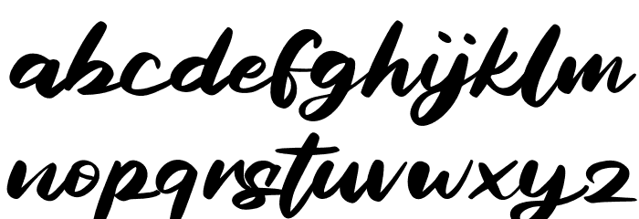 BagideFREE Font LOWERCASE