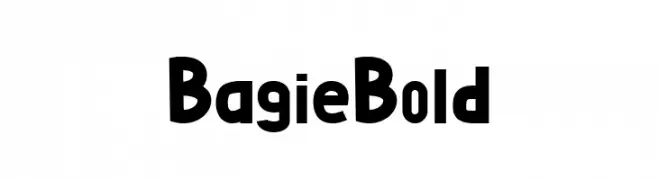 Bagie Bold  Fuentes Gratis Descargar