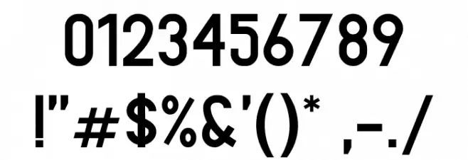 Baginda Font OTHER CHARS