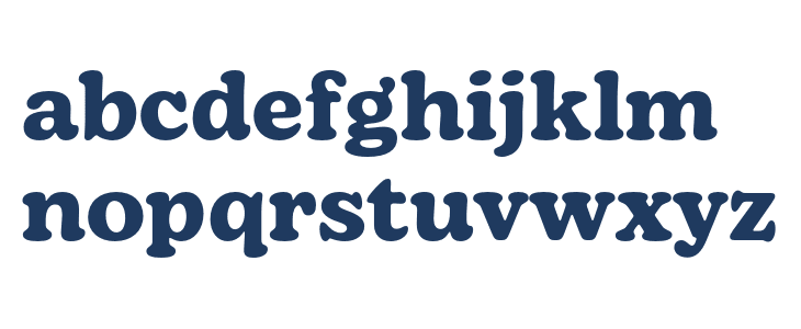 Bagio Demo Semi Bold Lowercase