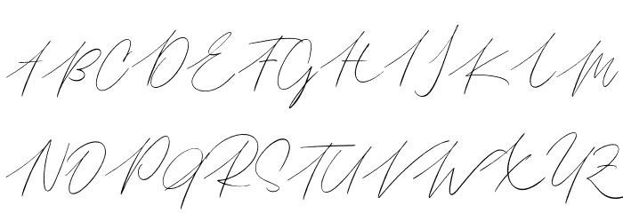 Bagitte Regular Font UPPERCASE