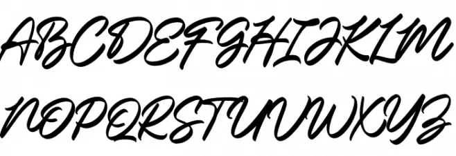 Baglietta DEMO 字体 大写