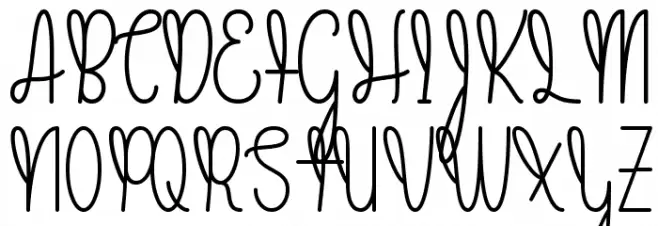 Bagnaia Font UPPERCASE