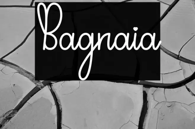 Bagnaia Font examples