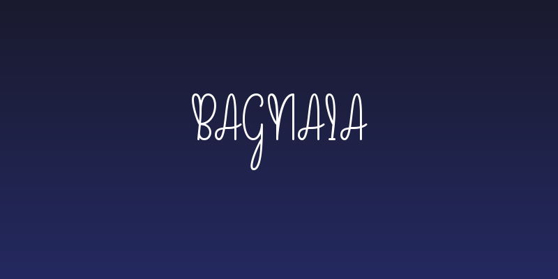 Bagnaia Social Header