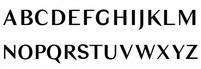 Bagnard Sans Regular Regular Schriftart Groß