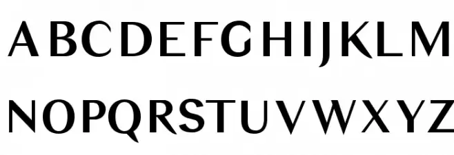 Bagnard Sans Regular Regular Caratteri MAIUSCOLE
