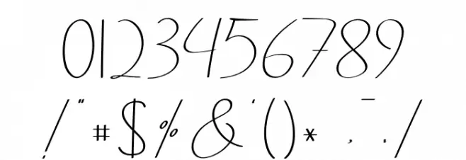 Bagnolhet Font OTHER CHARS