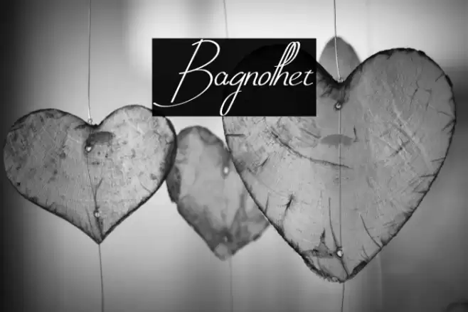 Bagnolhet Font examples