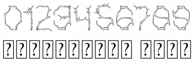 Bagonk Branch Font OTHER CHARS