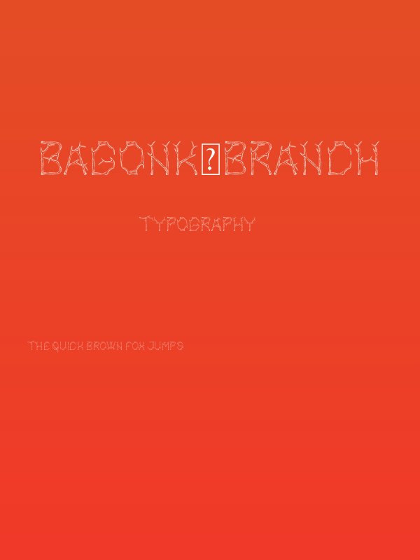 Bagonk-Branch Poster