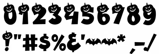 Bagonk Helloween Font OTHER CHARS