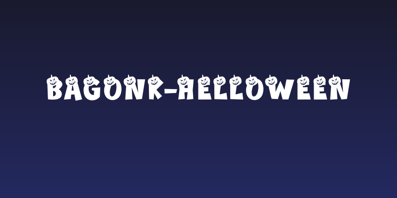 Bagonk-Helloween Social Header