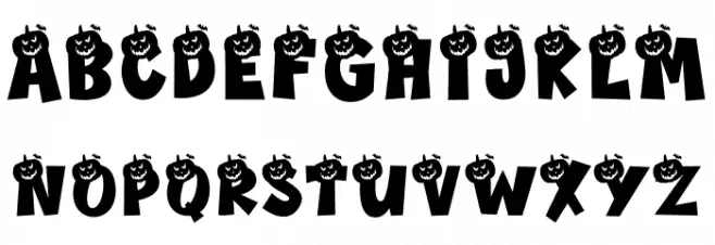 Bagonk-Helloween Fuentes MINÚSCULAS