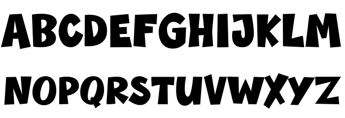 Bagonk Font LOWERCASE