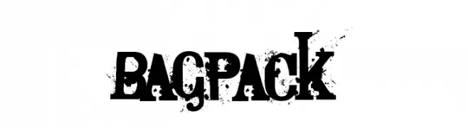 Bagpack  Скачать бесплатные шрифты