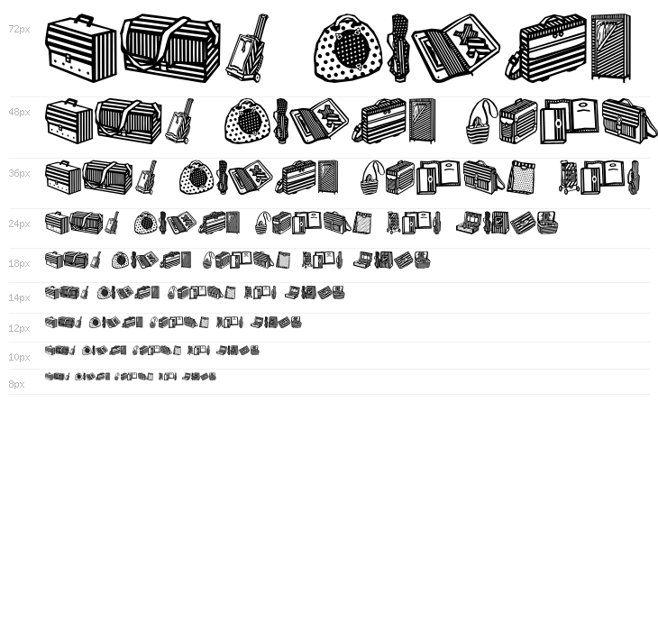 Bags and stuff II Waterfall