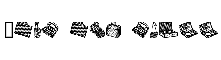 Bags and stuff  les polices de caractères gratuit tlcharger