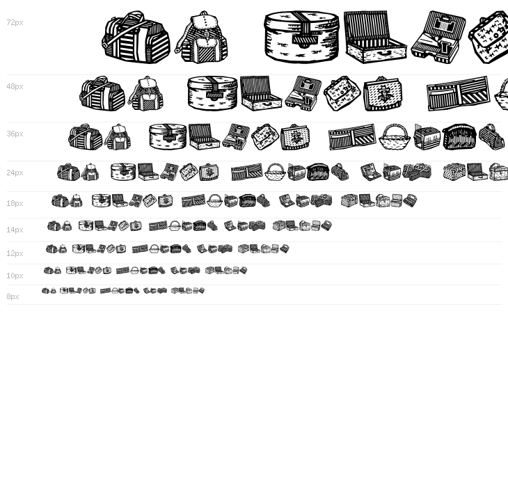 Bags and stuff Waterfall