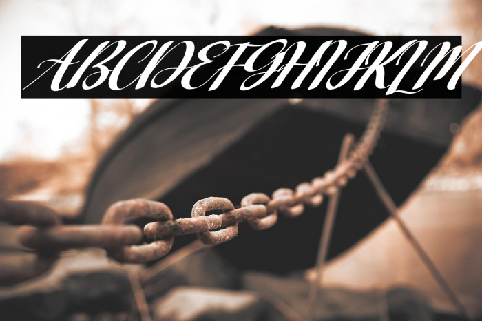 Bagstore Italic Example 2