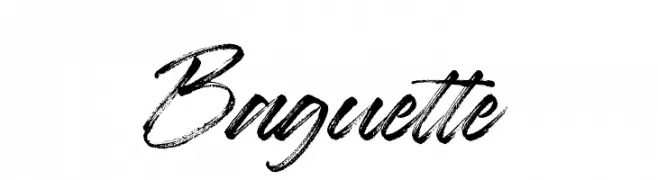 Baguette  नि: शुल्क फ़ॉन्ट्स डाउनलोड
